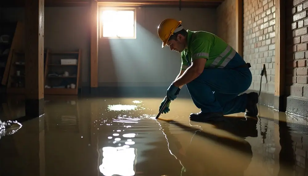 Professional water damage restoration services in Mount Horeb, WI